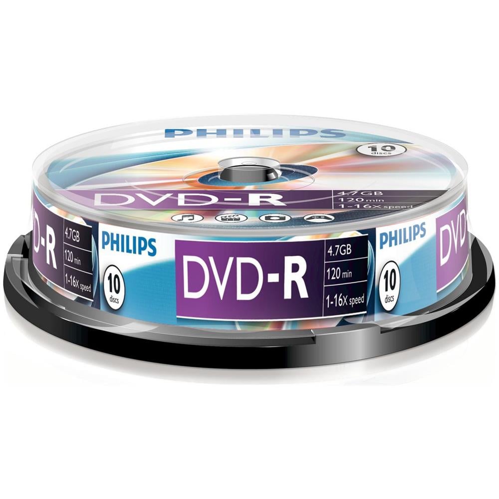 Supporto registrabile DVD DM4S6B10F / 00 - DVD-R - 16x - 4,70 GB - 10 Pacco Spindle - 120mm - 2 Ora Tempo di registrazione massimo - Foto 2