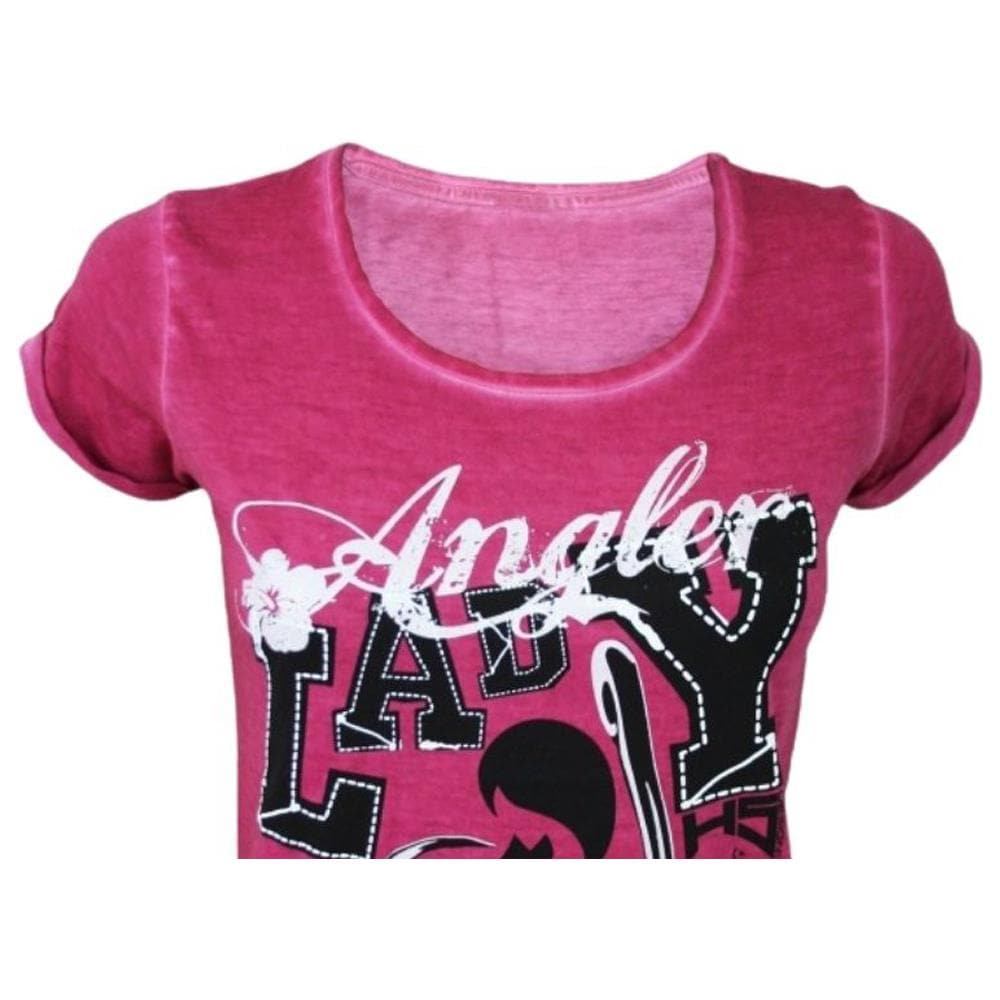 T-shirt Lady Angler Rosa L - Foto 3