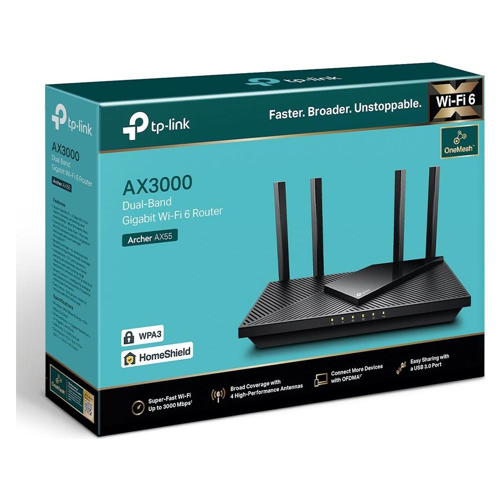 Router Wireless Gigabit Ethernet Dual-band (2.4 Ghz / 5 Ghz) Nero LAN Ethernet 1000 Mbit /s - Foto 3