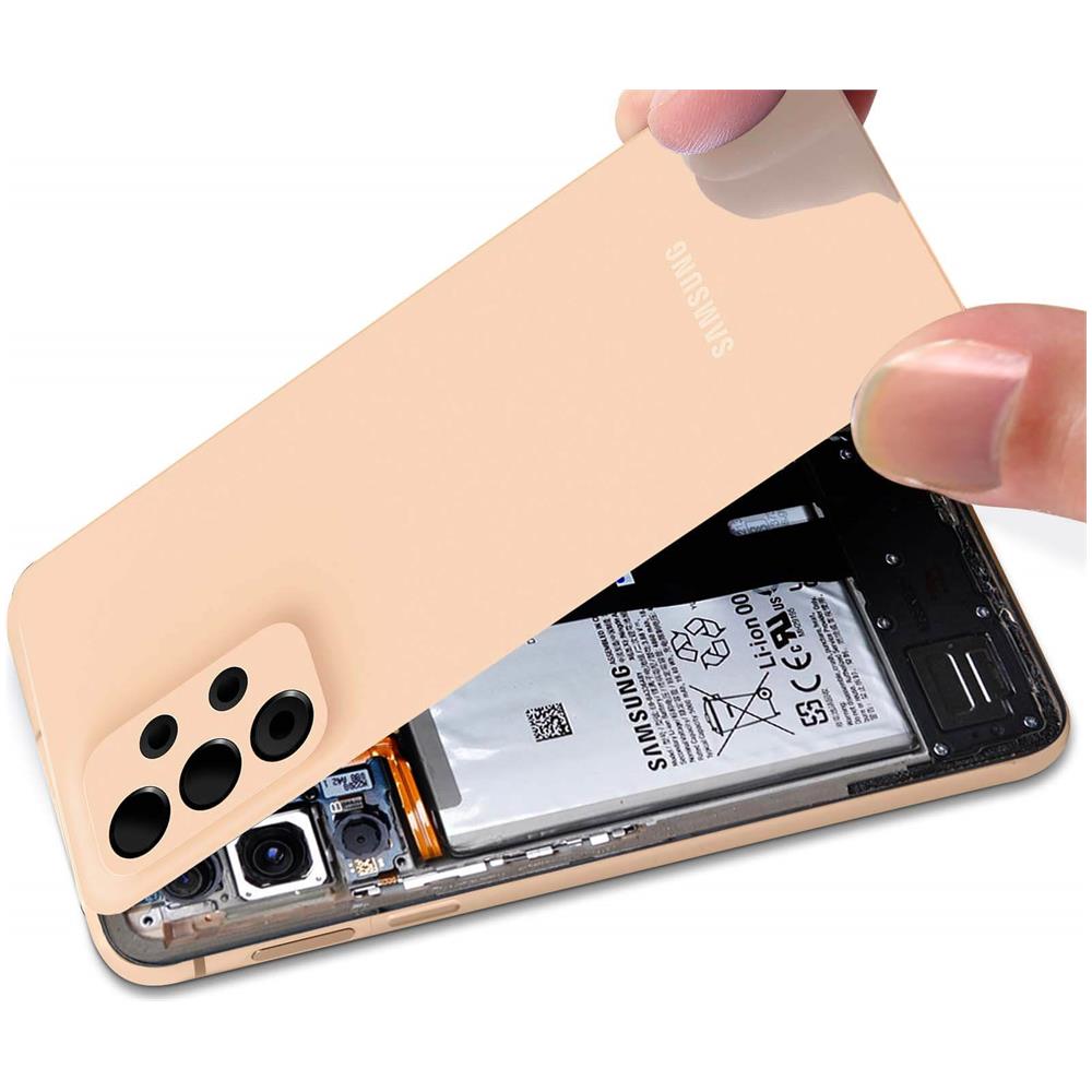 Copribatteria Galaxy A53 5g Originale Awesome Peach - Foto 4