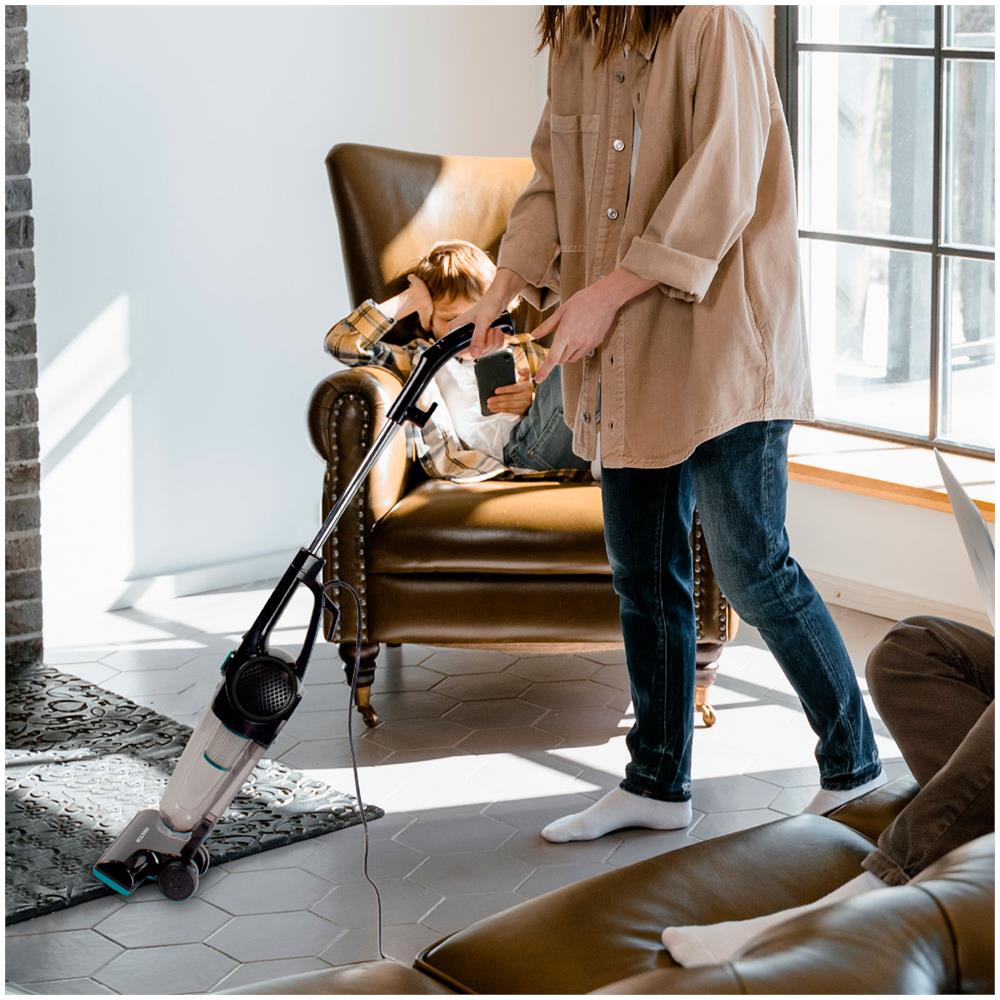 Aspirapolvere 2 in 1 Thunder con Filo Potenza 600 Watt Senza Sacco Capacità 500 ml Filtro HEPA Accessori Inclusi - Foto 7