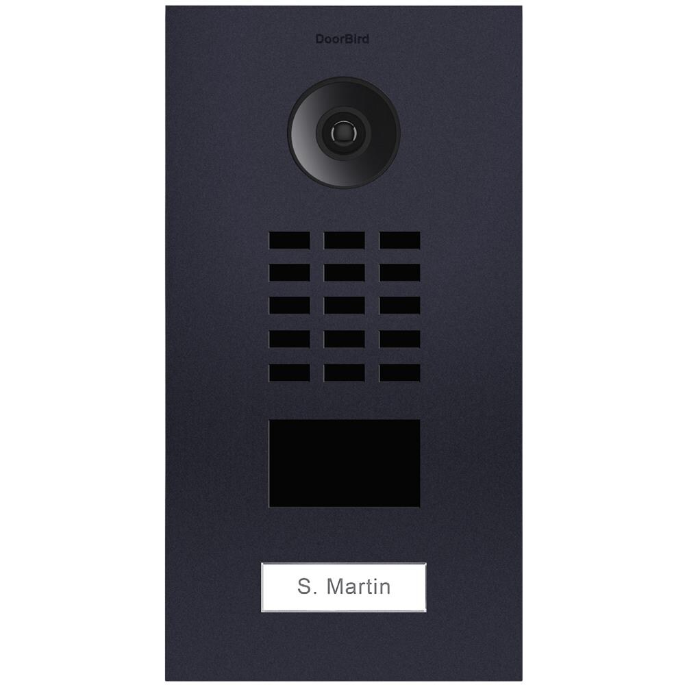 Videocitofono Ip Con Lettore Di Badge Rfid - D2101v-ral7016 V2 Antracite - Foto 1