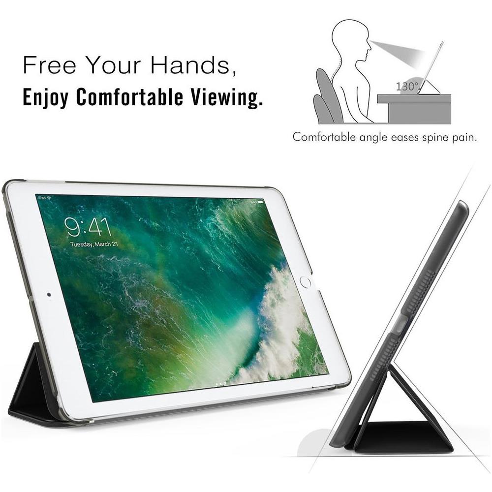 Custodia Per Ipad Pro 9.7 2017 Smart Cover Custodia Per Ipad Nera - Foto 8