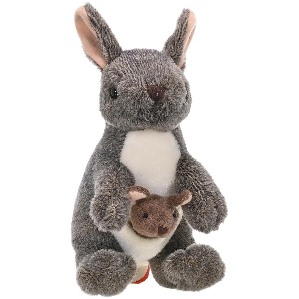 Canguro Con Joey Peluche, Animale Farcito, Peluche, Regali Per Bambini, Cuddlekins 8 Pollici, 8, Modello: 10867 - Foto 2