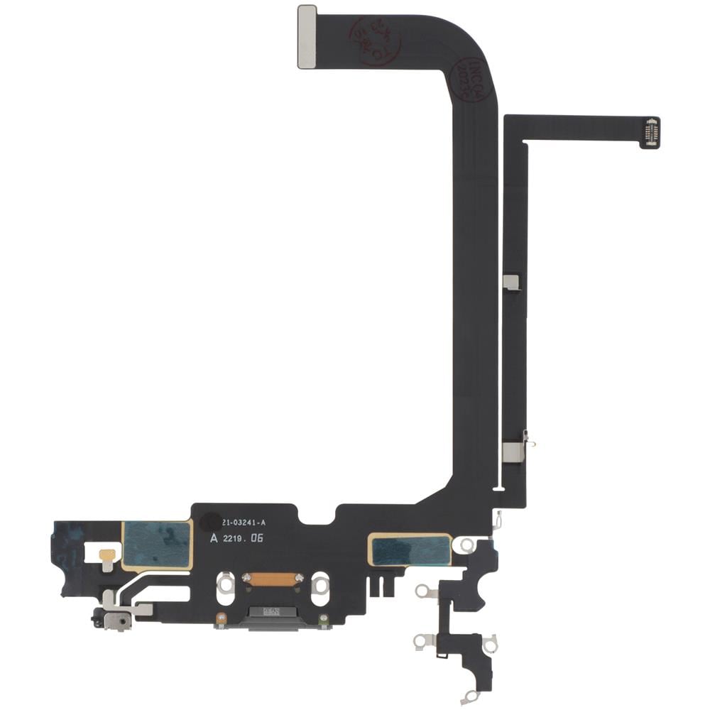 Connettore Di Ricarica Lightning Per Iphone 13 Pro Max Con Microfono, Grigio - Foto 1