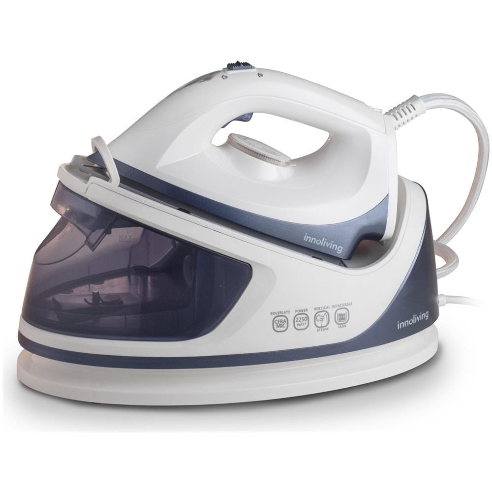 Ferro da Stiro con Caldaia Continua Potenza 2000 Watt Colore Bianco /Viola - Foto 1