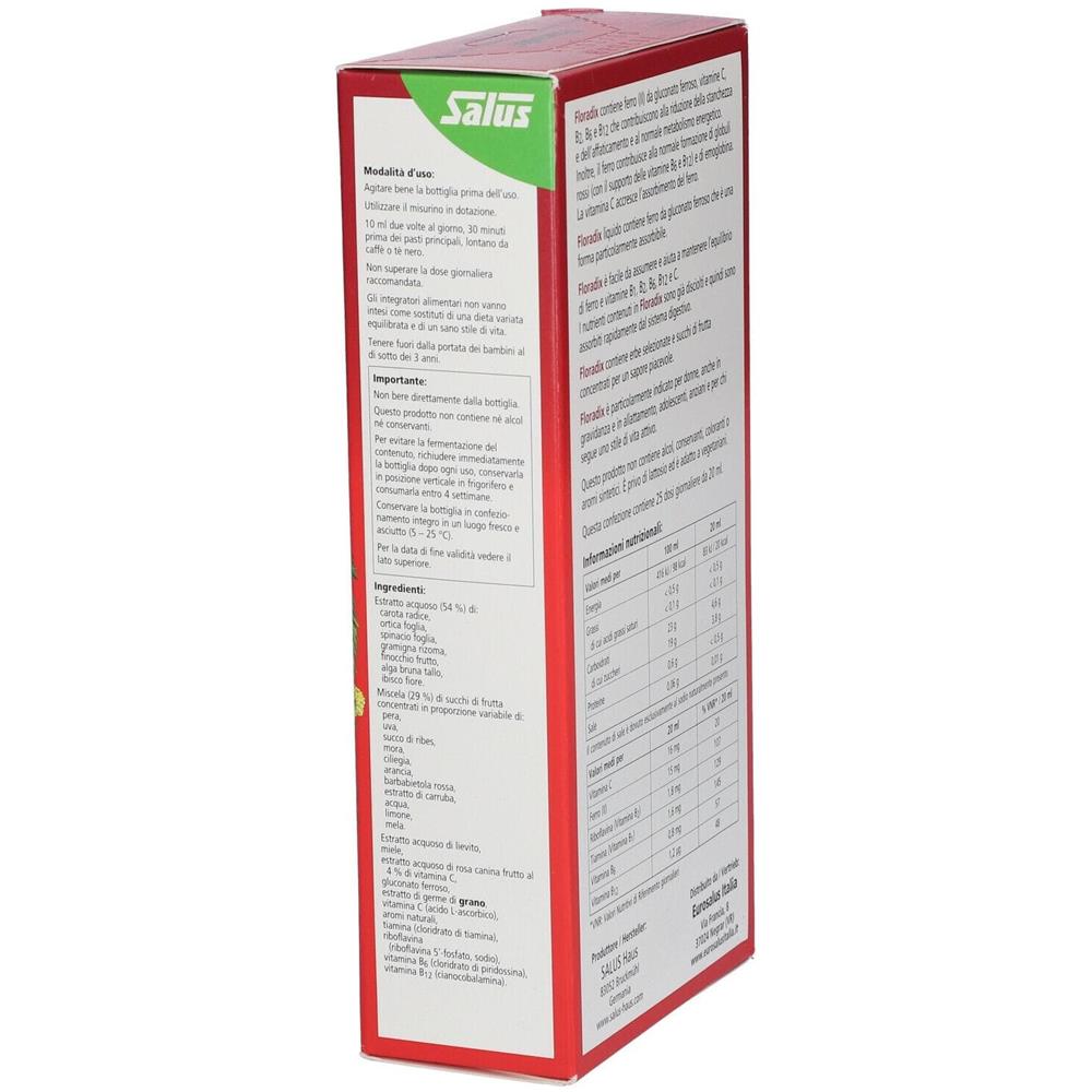 Floradix Ferro e Vitamine 500 ml - Foto 5