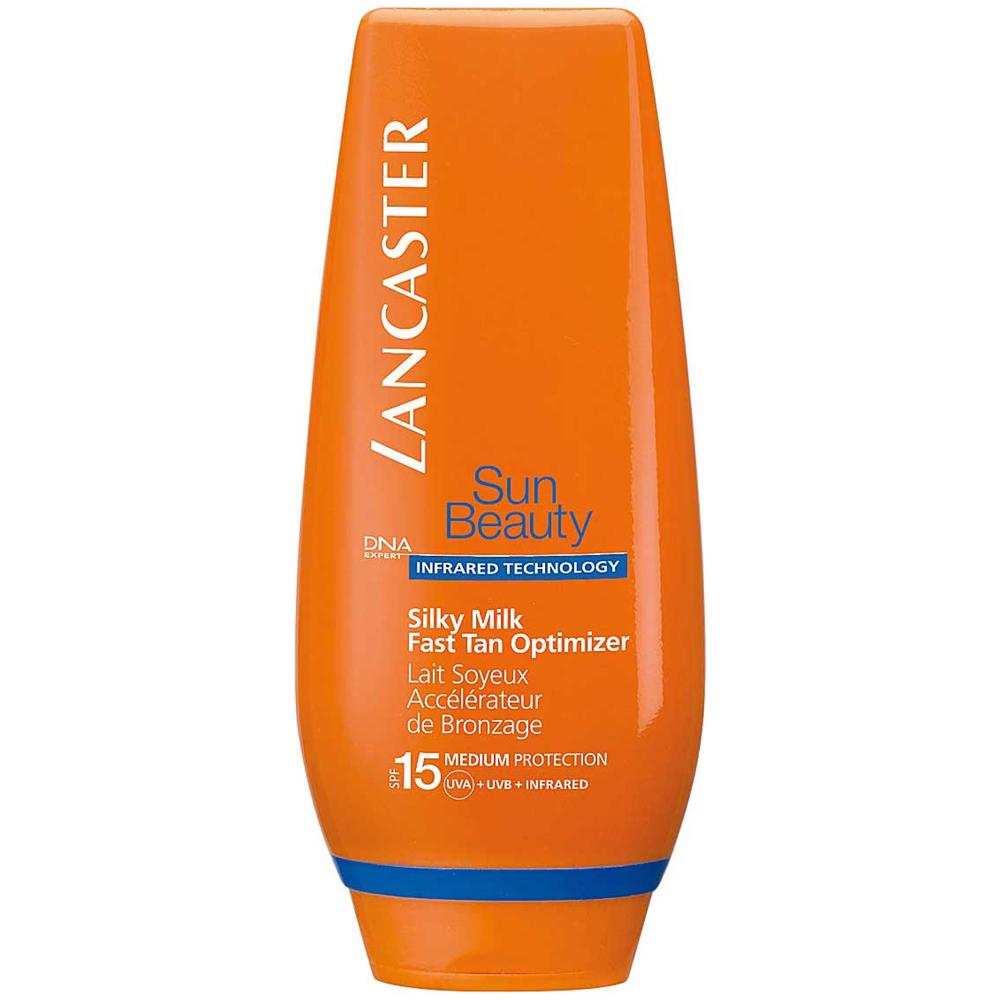 Sun Beauty Silky Milk Fast Tan Optimizer SPF 15 125 ml latte solare abbronzante protezione media - Foto 2