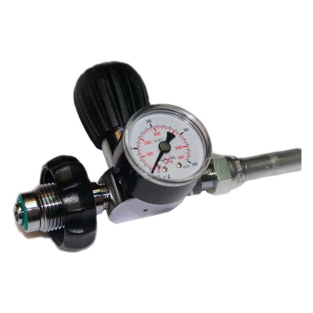 Frusta Di Travaso Metalsub Air Equalizer Din 200/300 With Manometer Bombole 1 M - Foto 2