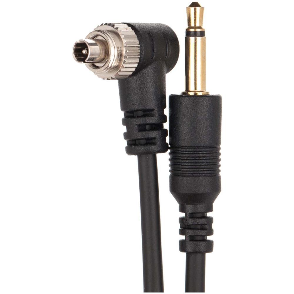 vhbw Cavo Pcsync Di Sincronizzazione Per Flash Da3.5mm Per Nikon 80dx, Sb900, Sc15 Flash Da