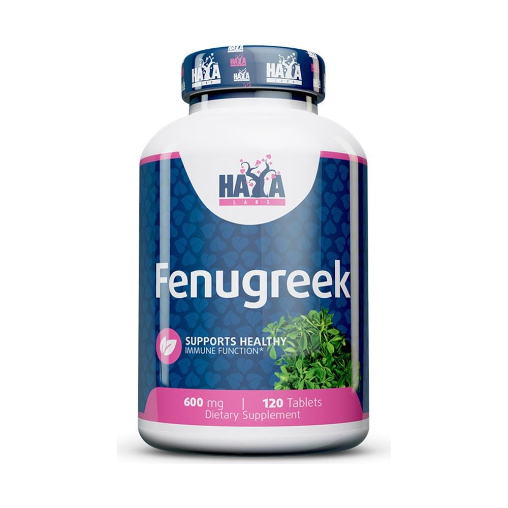 Fenugreek 600 Mg - 120 Tabs - Estratto Di Semi Di Fieno Greco - Foto 1