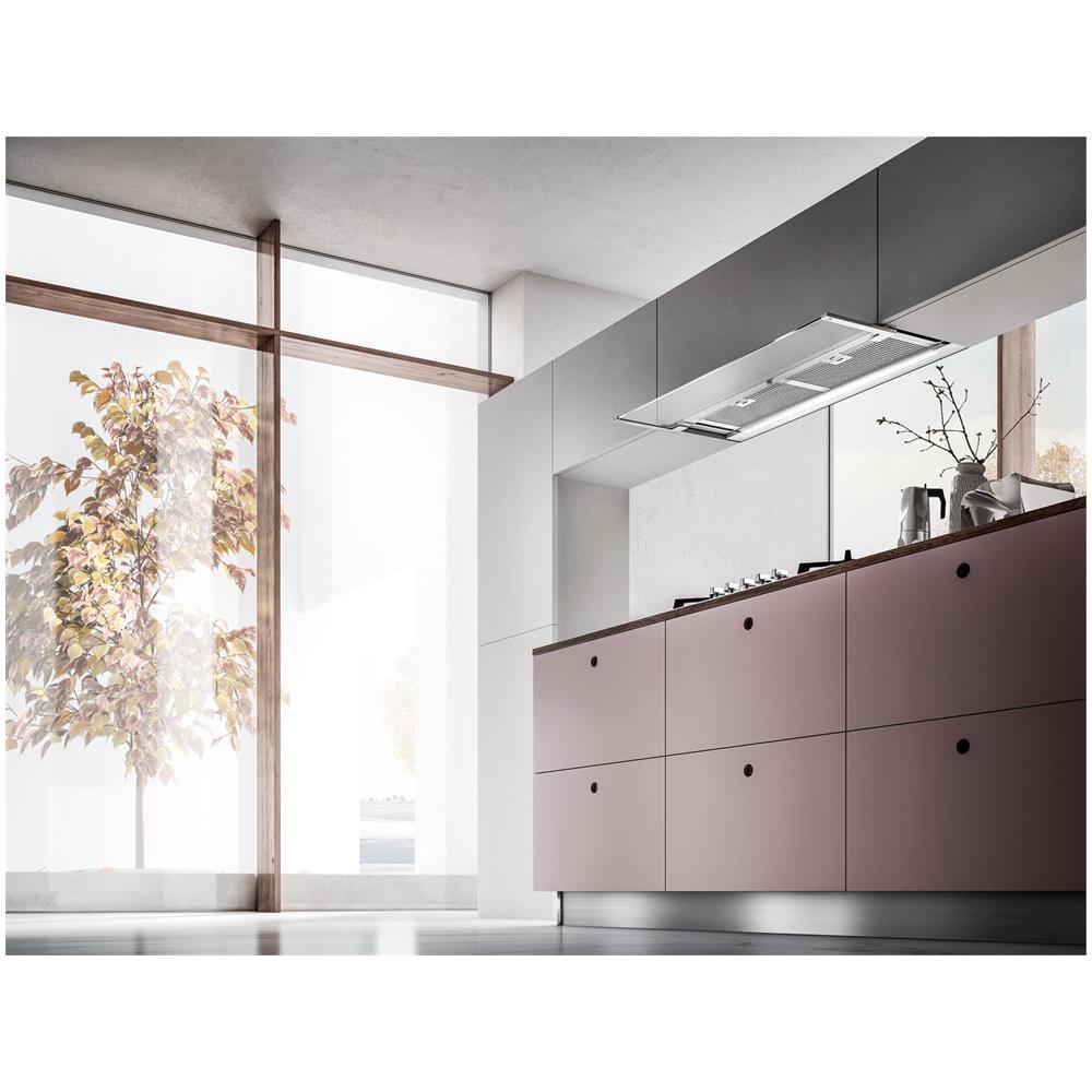 Cappa a Sottopensile Glass Out IX / A / 60 Aspirante da 60 cm Acciaio Inox + Vetro - Foto 8