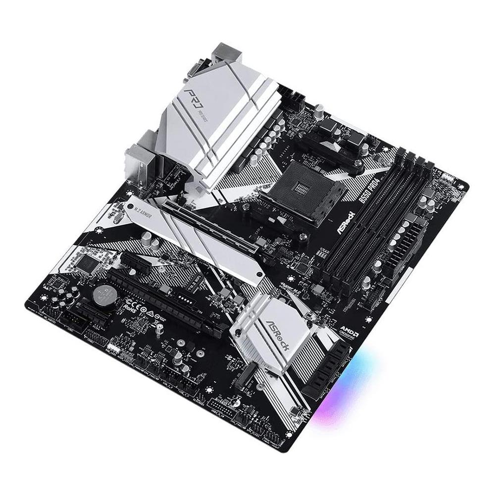 Scheda Madre B550 Pro4 Socket AM4 Chipset B550 ATX - Foto 4