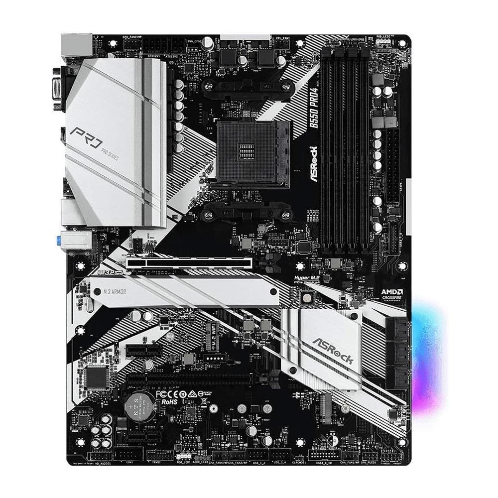 Scheda Madre B550 Pro4 Socket AM4 Chipset B550 ATX - Foto 2