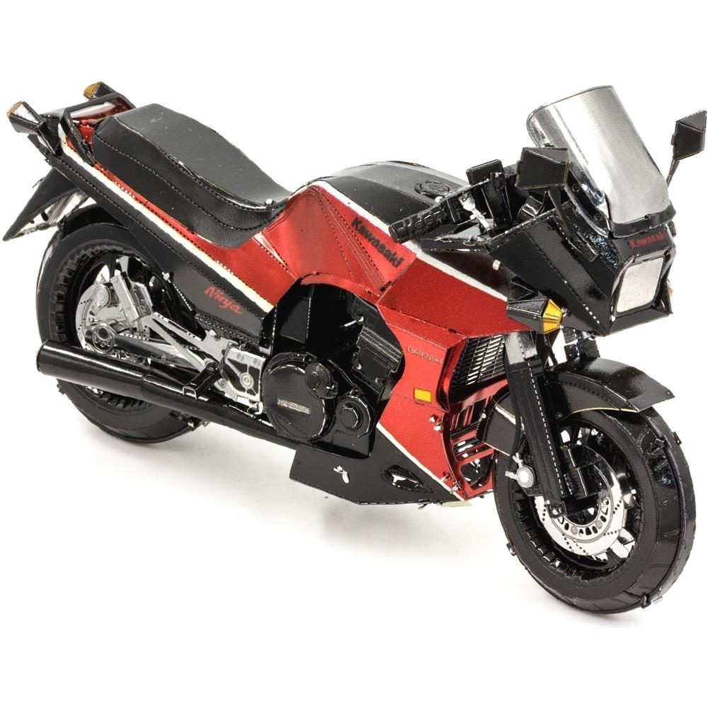 Fascinations Metal Earth Kawasaki Gpz900r Puzzle In Metallo 3d - Foto 1