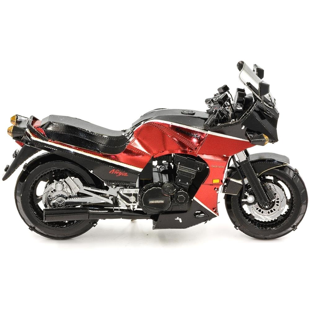 Fascinations Metal Earth Kawasaki Gpz900r Puzzle In Metallo 3d - Foto 2