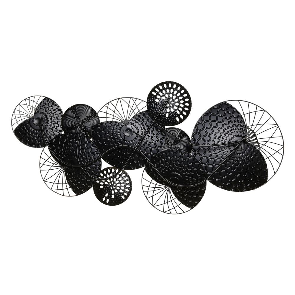 Decorazione Da Muro Nero / Argento Cesium - Foto 2