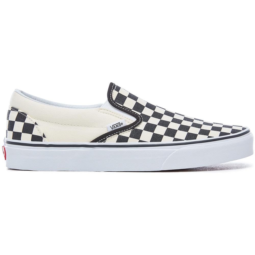 Scarpe Classic Slip-on Checkerboard Taglia 41 Codice Vn000eyebww Bianco - Foto 1