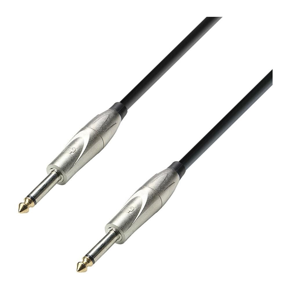 K3 IPP 0300 3m 6.35mm TRS 6.35mm TRS Nero, Argento cavo audio - Foto 1