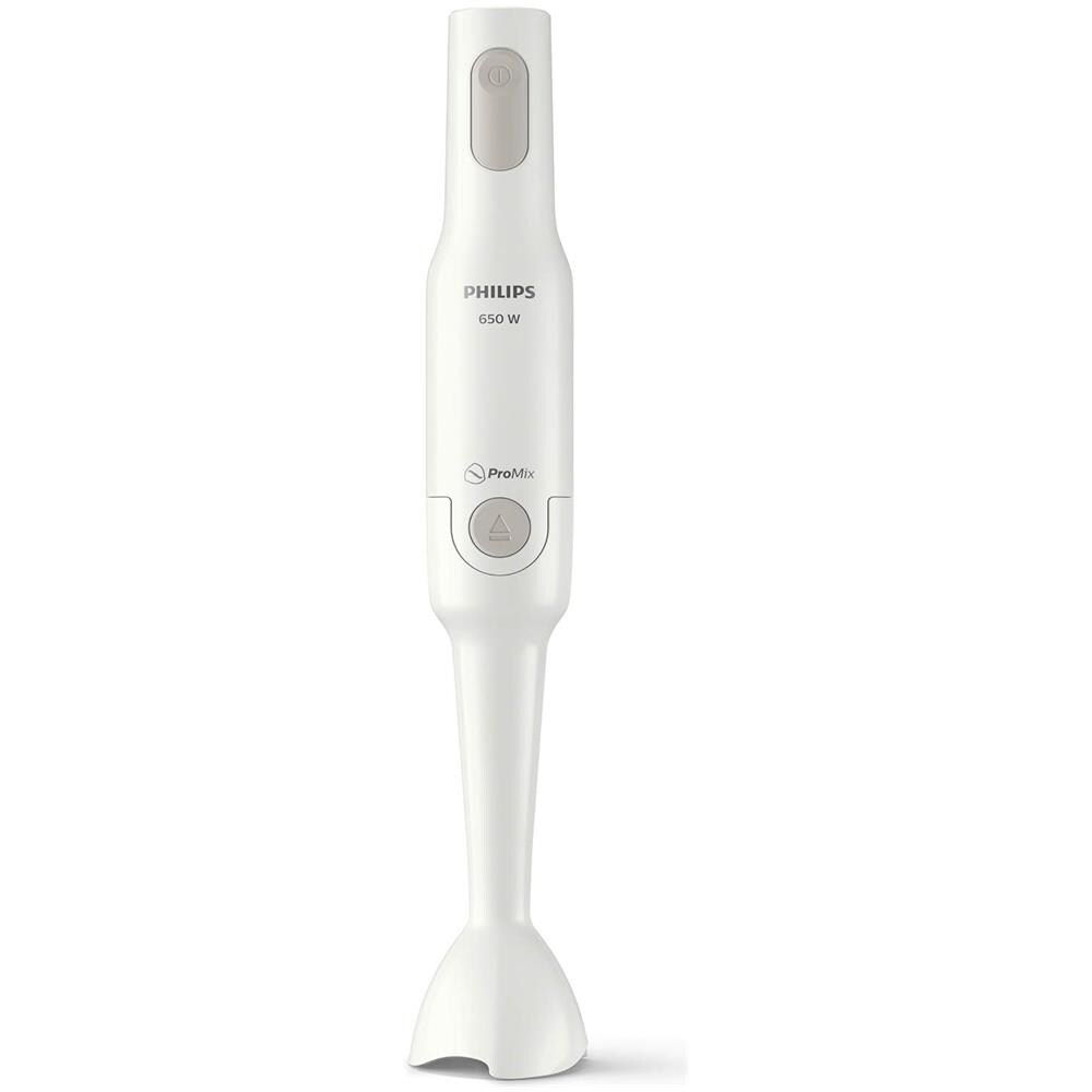 Frullatore ad Immersione Promix con Recipiente da 0.5 L Potenza 650 Watt Colore Bianco - Foto 2