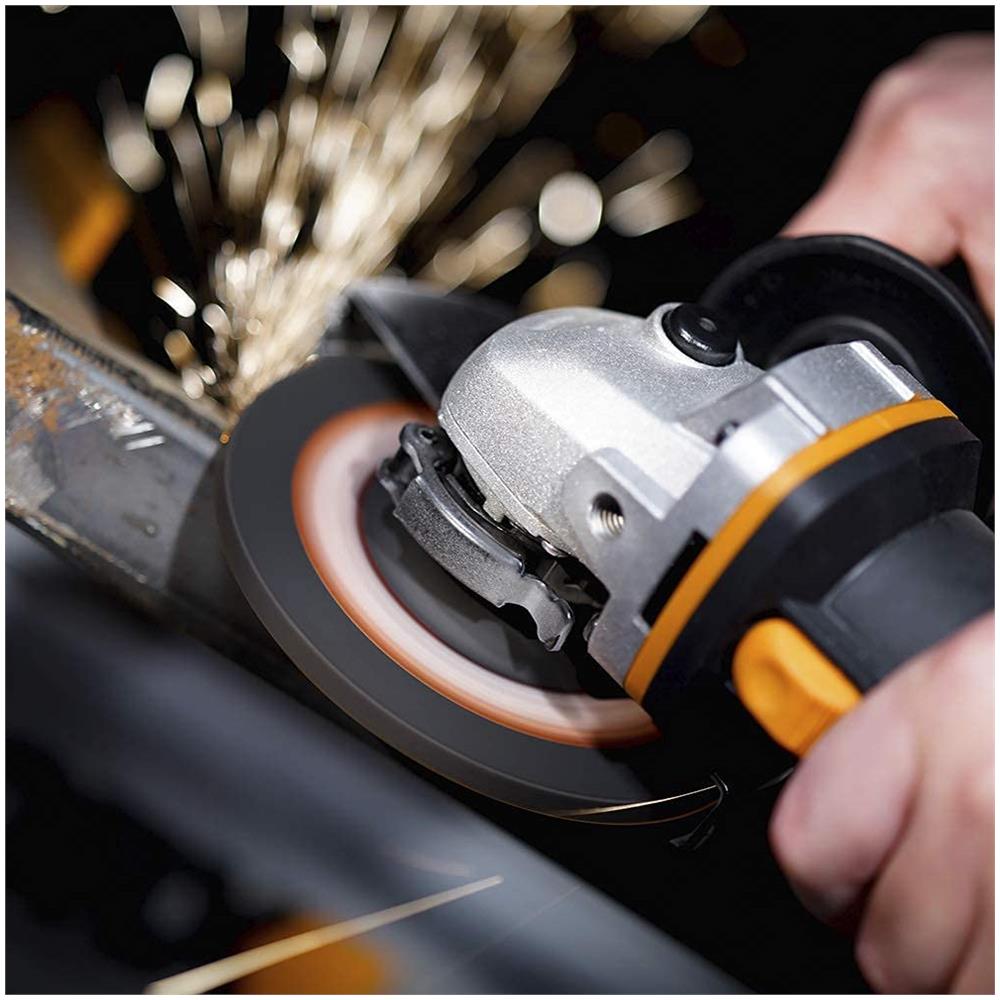 Wx803-mini Smerigliatrice 125 Mm 20 V 2 4 Ah Nero - Foto 5