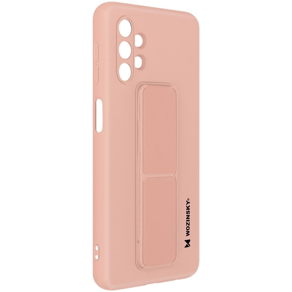 Cover Per Samsung Galaxy A32 5g Cavalletto Pieghevole Magnetico Wozinsky Rosa - Foto 5