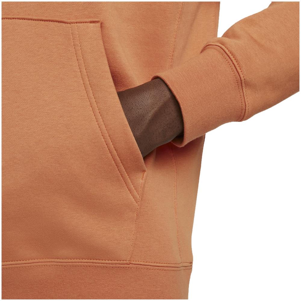 Felpa Con Cappuccio Da Uomo Club Fleece Arancione Taglia L Cod Bv2654-808 - Foto 5