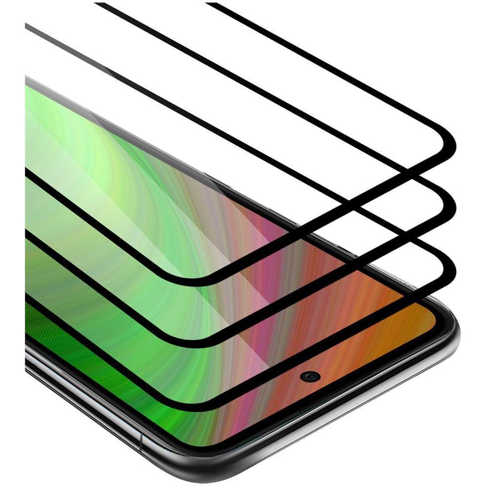 3x Pellicola Armatura A Schermo Intero Compatibile Con Xiaomi Mi 10t Lite In Trasparente Con Nero - 3x Vetro Temperato (tempered) Di Protezione Del Display In Durezza 9h Con 3d Touch - Foto 1