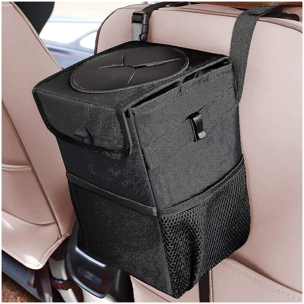 EPAUTO Pattumiera Per Auto: Il Tuo Alleato Contro Il Disordine! Pratica, Impermeabile E Con Tasche, In Rosa