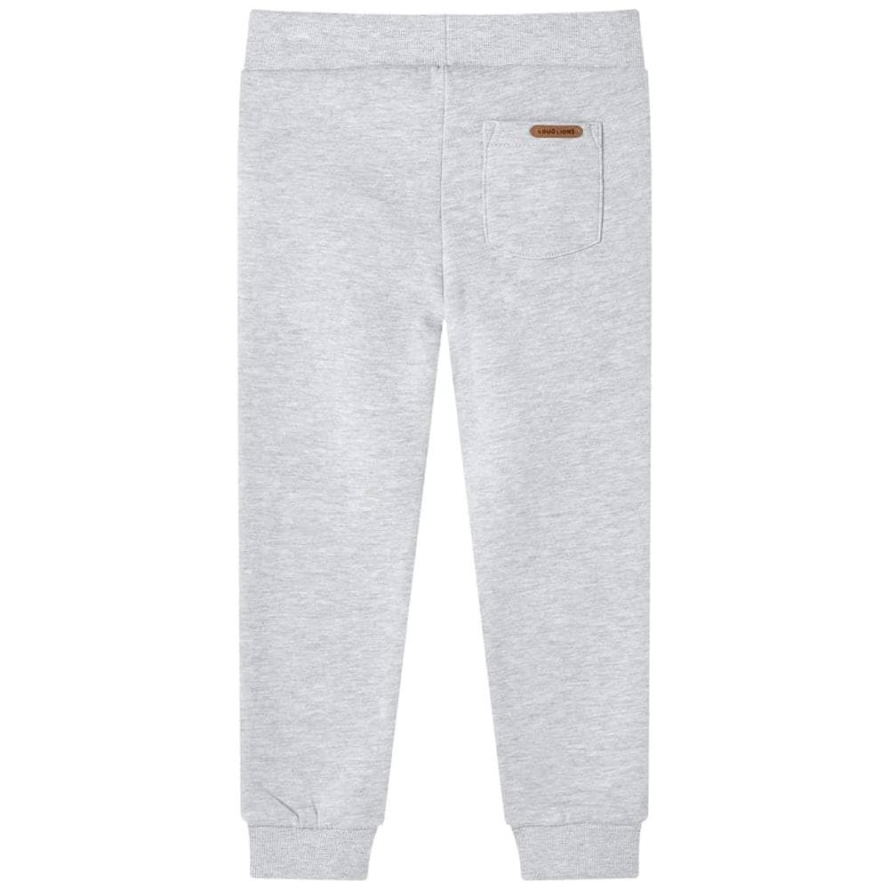 Pantaloni Tuta per Bambini Grigio Mélange 128 - Foto 2