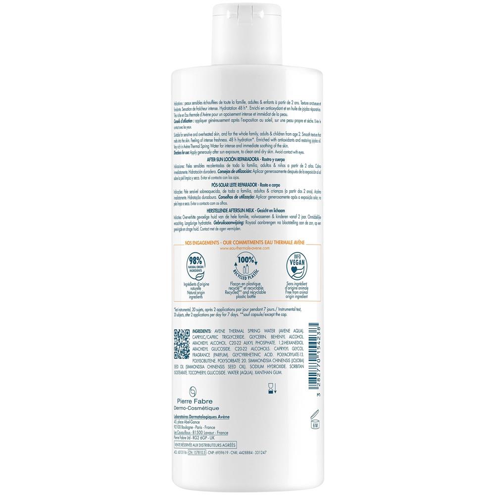 Eau Thermale Avene Ristrutturante Doposole Nuova Formula 400 ml - Foto 2