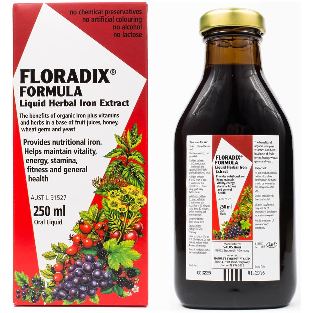 Floradix Ferro e Vitamine 250 ml - Foto 1