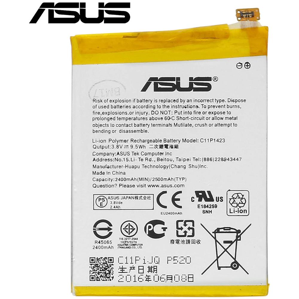 Batteria Originale Asus C11p1423 2500mah Per Zenfone 2 Ze500cl - Foto 2