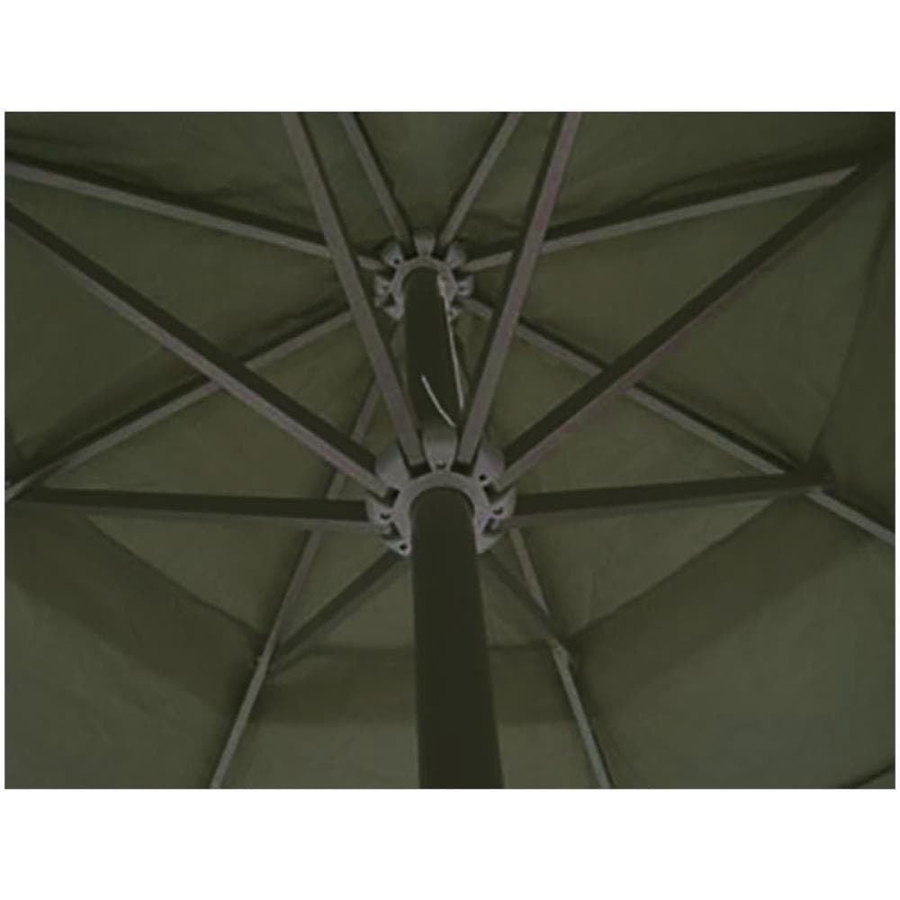 Ombrellone In Alluminio Con Base Portatile Verde - Foto 3