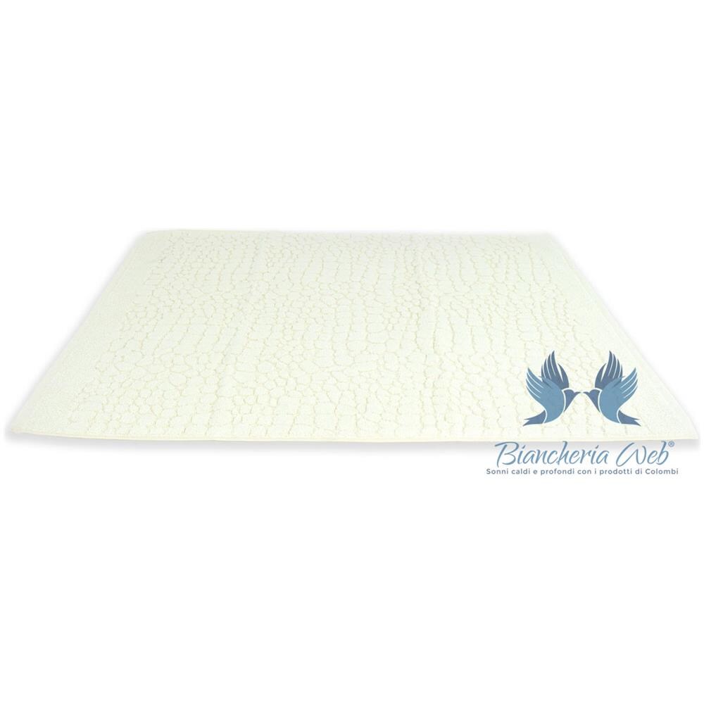 Tappeto Da Bagno Modello Animalier 40x60 Cm Panna - Foto 6
