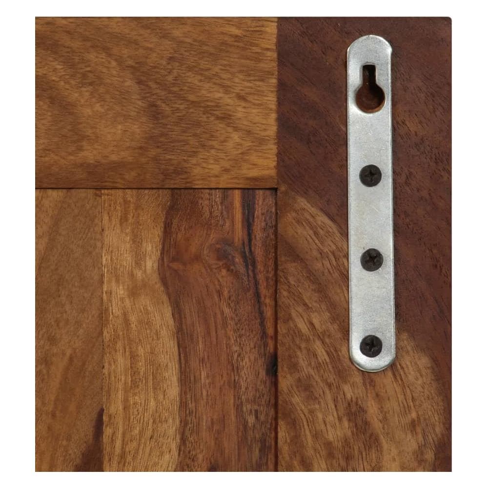 Appendiabiti 2 Pz In Legno Massello Di Sheesham - Foto 7