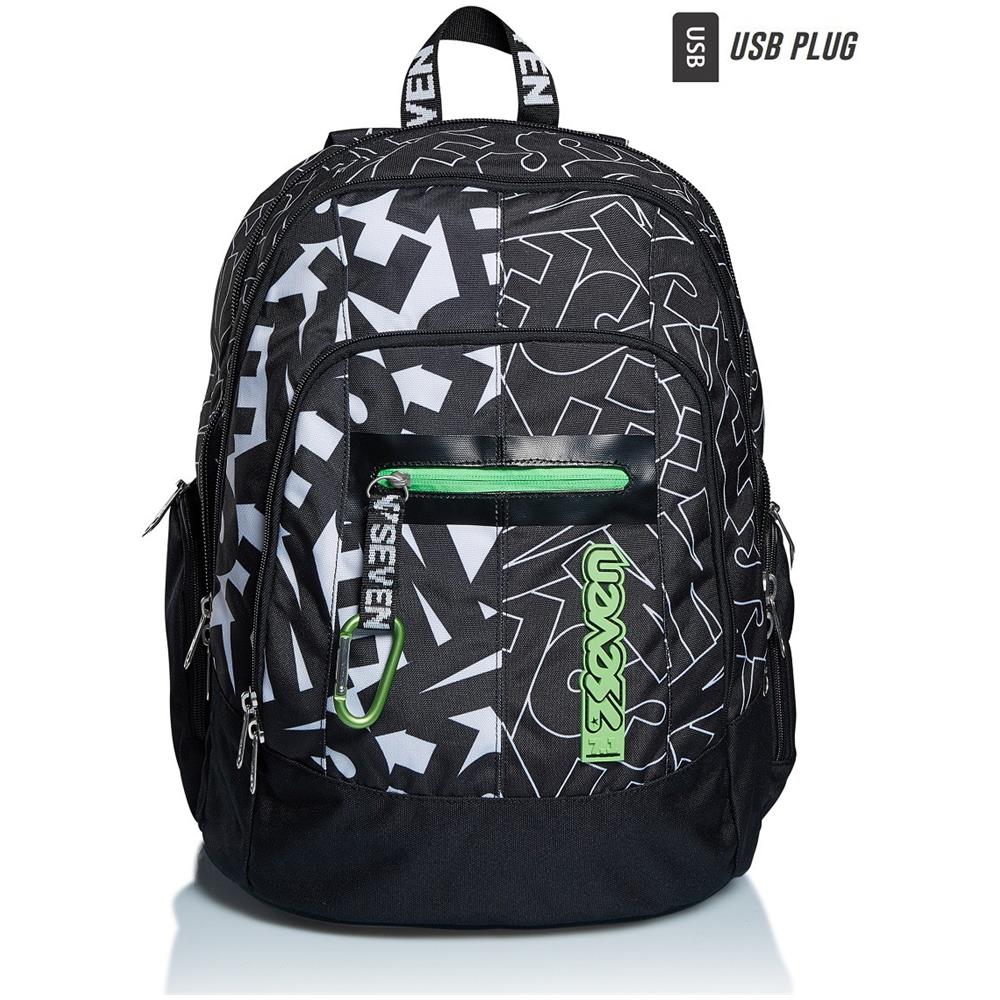 Zaino Advanced Alpha Beat 201002035 Con Cavo Adattatore Smartphone In Regalo - Foto 3