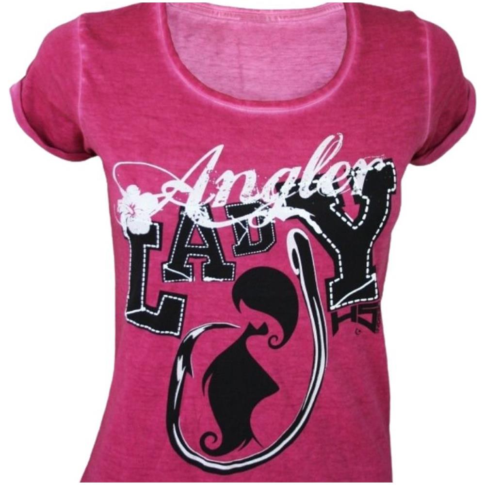 T-shirt Lady Angler Rosa S - Foto 3