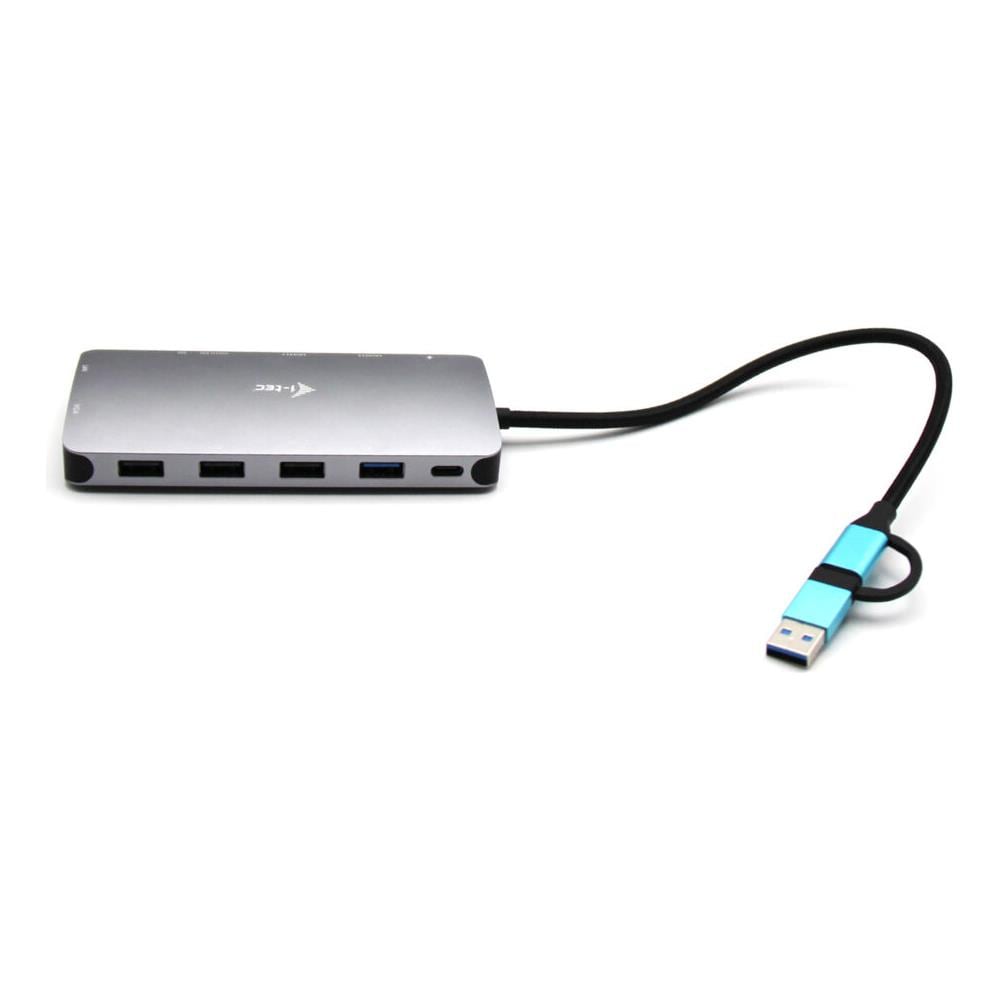 Docking Station Universale USB 3.0 USB-C / Thunderbolt 3x Display Metal Nano Dock con LAN Argento + Power Delivery 100W - Foto 2