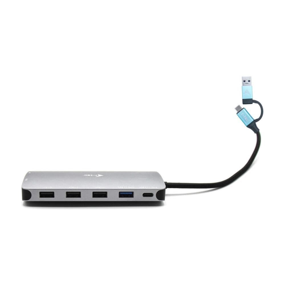 Docking Station Universale USB 3.0 USB-C / Thunderbolt 3x Display Metal Nano Dock con LAN Argento + Power Delivery 100W - Foto 3