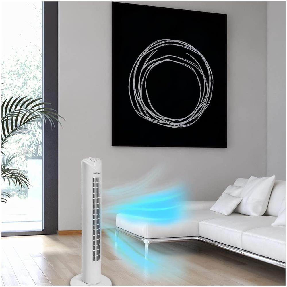 Ventilatore a Torretta INN-504 3 Velocità con Timer Altezza 78 cm - Foto 3