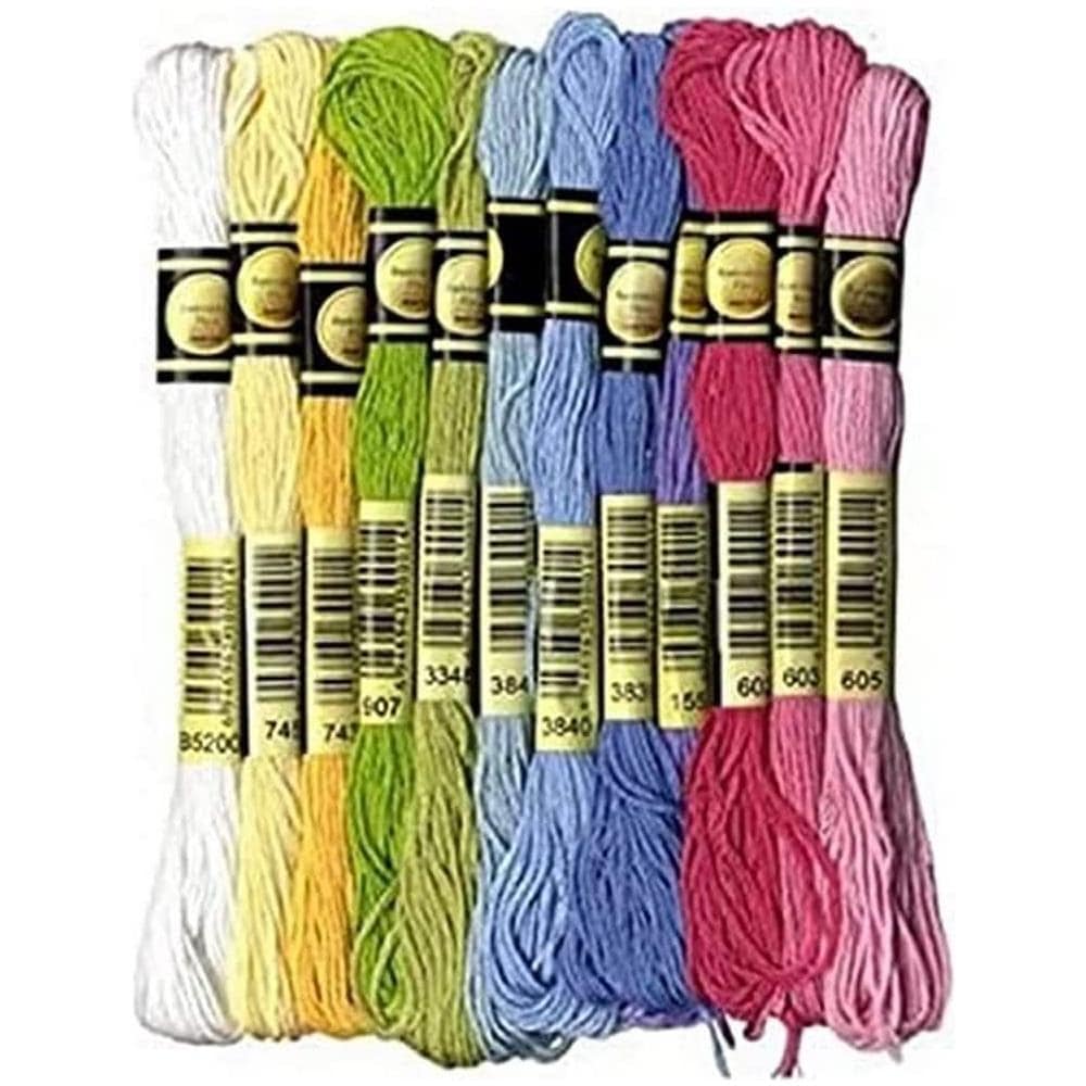 24 Fili Di Cotone Multicolore X 8 M - Primavera - Foto 1