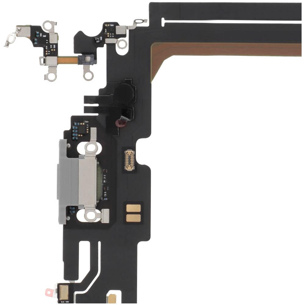 Connettore Di Ricarica Lightning Per Iphone 13 Pro Max Con Microfono, Argento - Foto 2
