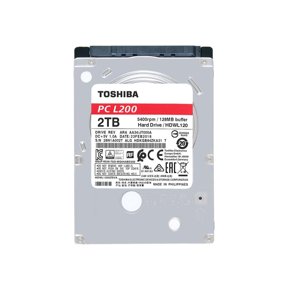 Hard Disk 2 TB 2,5" Interfaccia SATA 6Gb /s 5400 Rpm - Foto 4