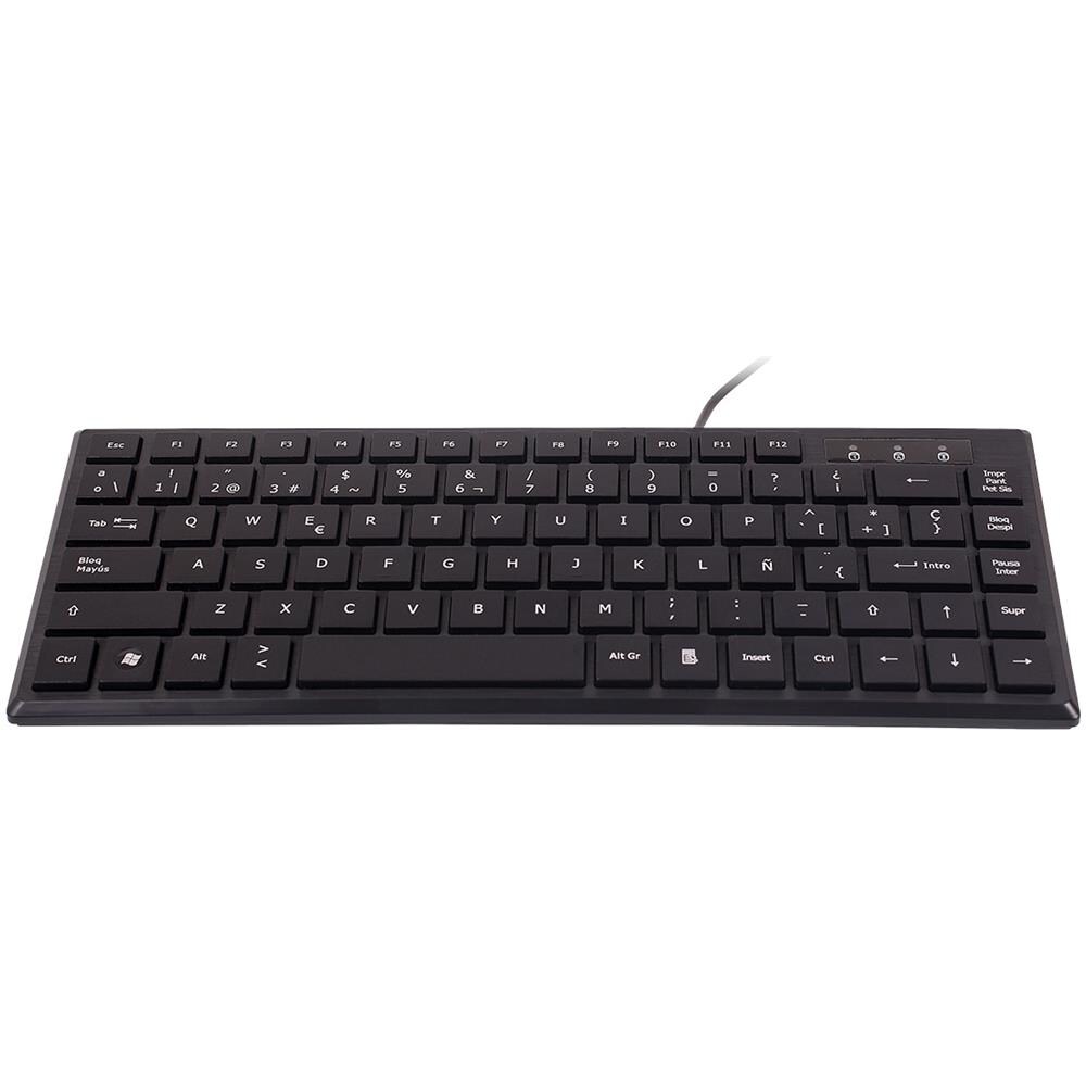 Tastiera USB 50542  per Ufficio (Layout QWERTY) Colore Nero - Foto 2