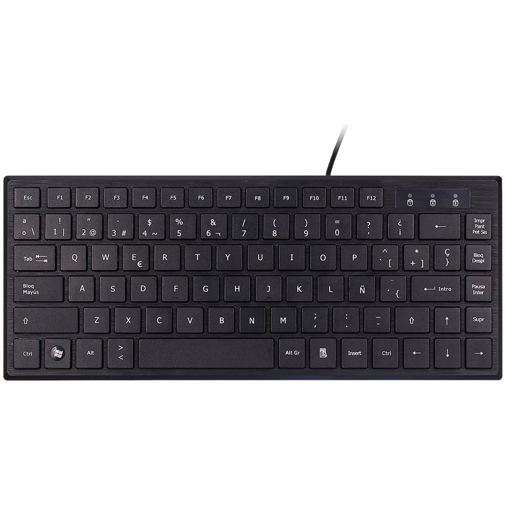 Tastiera USB 50542  per Ufficio (Layout QWERTY) Colore Nero - Foto 1