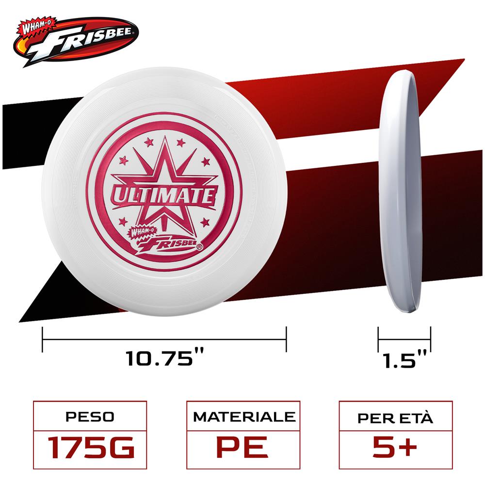 Frisbee Ultimate 175g Disco da allenamento per competizioni -1 Pack - Foto 1