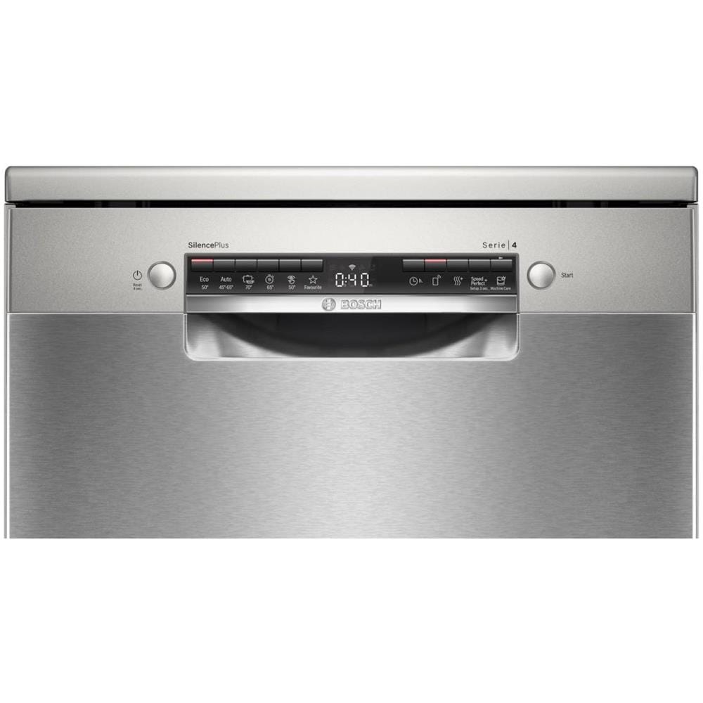 Lavastoviglie WiFiSMS4HMI10E Classe C 14 coperti-ACCIAIO SPAZZOLATO - Foto 3