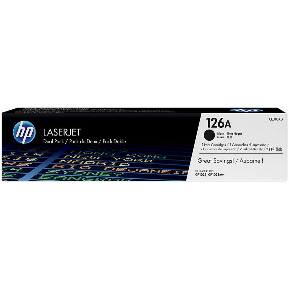 126A Dual Pack Black Laserjet Ce310Ad - Foto 1