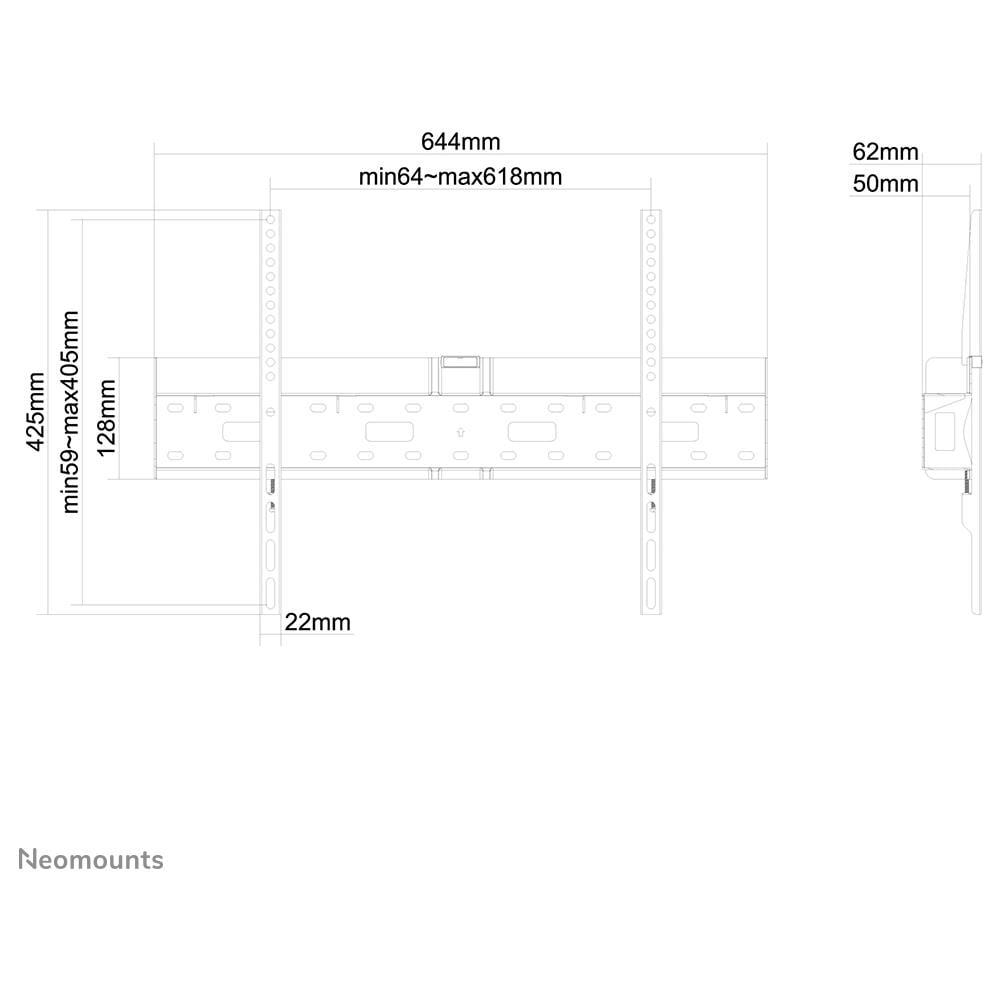 LFD-W1640MP Supporto a Parete per TV e Mediabox - Foto 6